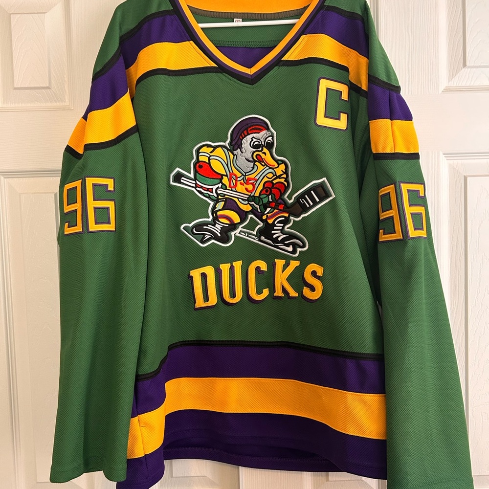 Green Ducks Hockey Jersey